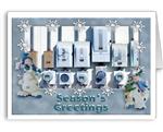 Electric Meters Holiday Greeting Cards-Electric...